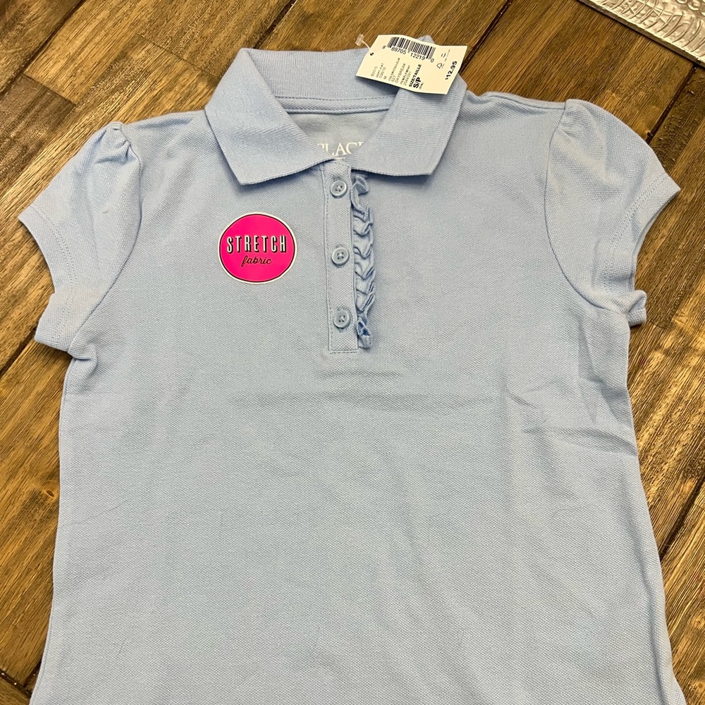 LOT OF 3 Girls uniform shirts- size S